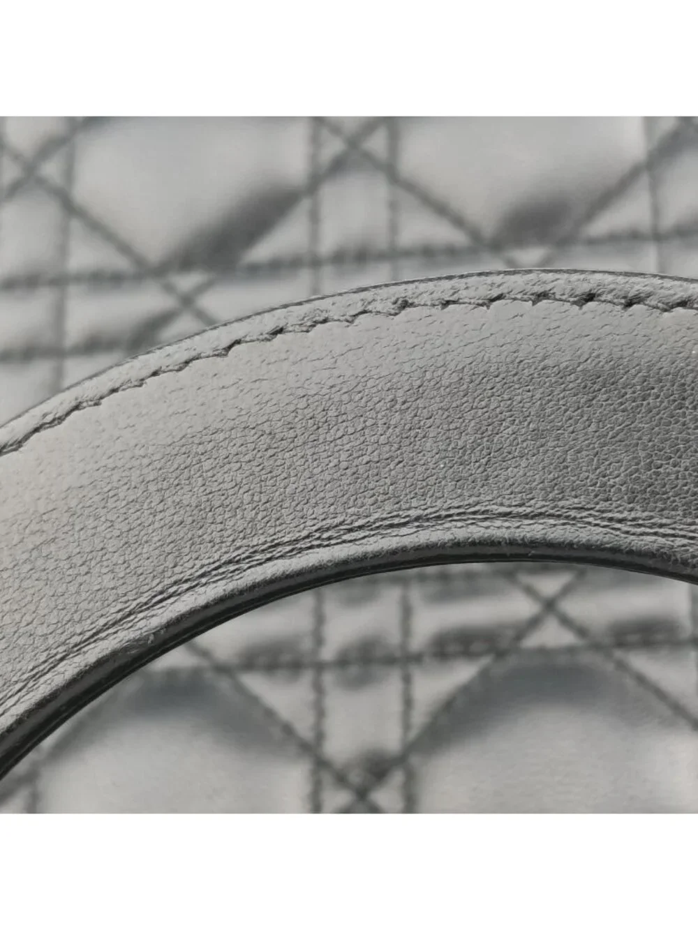 Dior Lady Black Lambskin Handbag